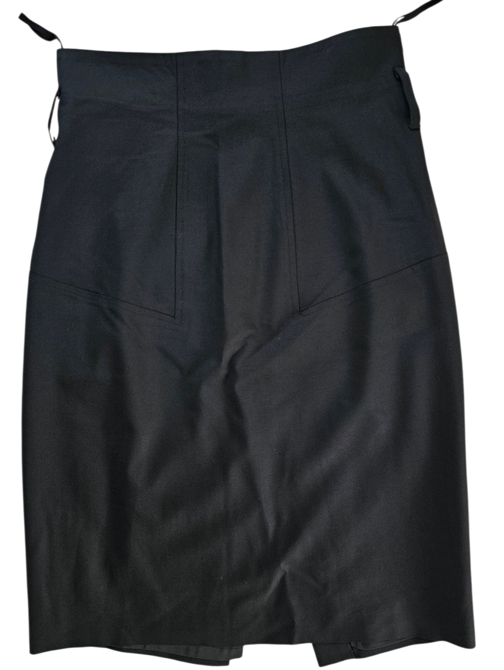 95 % Wool Club Monaco Black Pencil Skirt